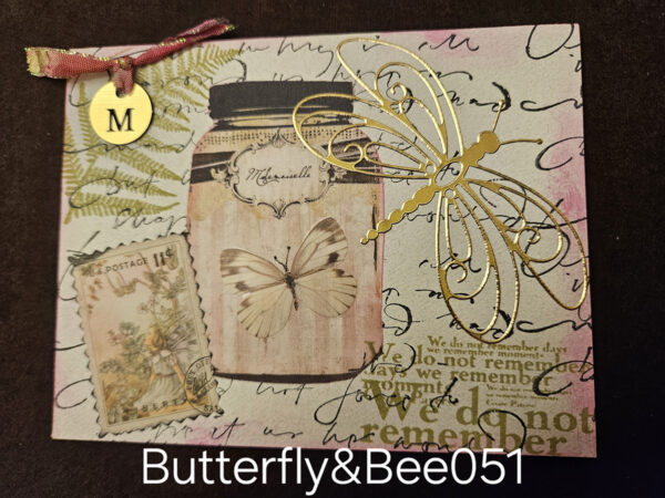 Butterfly & Bee Design 051