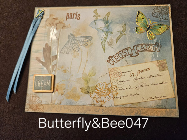 Butterfly & Bee Design 047