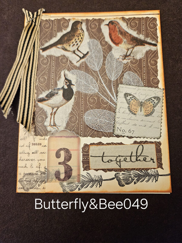 Butterfly & Bee Design 049