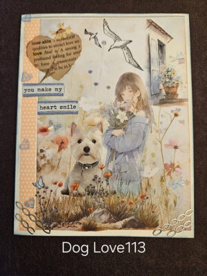Dog Love Design 113